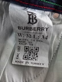 Pánské džíny zn.Burberry vel. 32/34 - 18