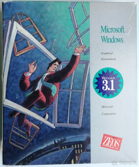 PREDÁM WINDOWS 3.1. 1992 ZEOS USA-TOTAL RARE - 18