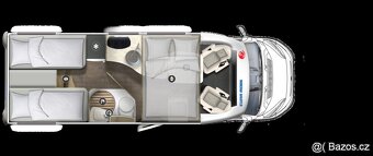 Zapůjčení obytného vozu Eura Mobil, 4 osoby, NEOMEZENÉ KM - 18