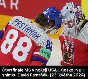 2x PUK z MS 2024 ze čtvrtfinále USA vs. ČESKO (23.5.2024). - 18