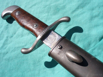 Argentinská vojenská mačeta/tesák M1909 - 18