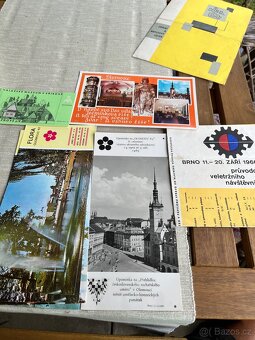 Pohledy , oznámení , telegram, programy 40-60 léta - 18