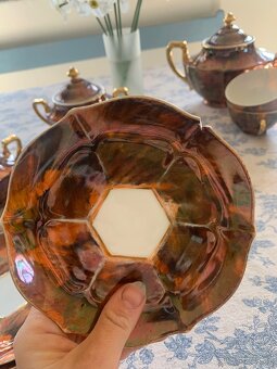Vintage porcelánový čajový servis – Made in Czechoslovakia - 18