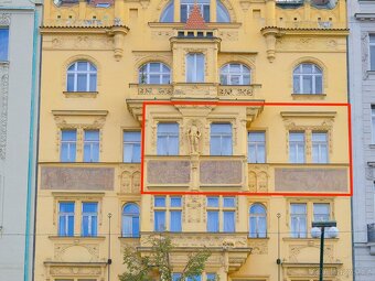 Prodej luxusního bytu 3+1 128 m2 v Praze 1, Masarykovo nábře - 18