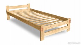 drevena postel 80x200 jednoluzkova rost jednoluzko - 18