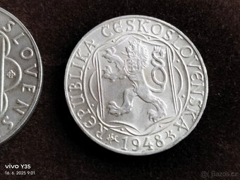 Stříbrné pamětní mince Československo - 18
