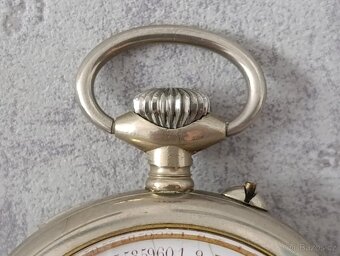 Obrovské kapesní velmi staré hodinky, 66mm, 180gramu - 18