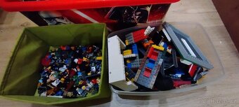 LEGO + figurky + návody + 5 kg kostek / Batman, Star Wars, C - 18