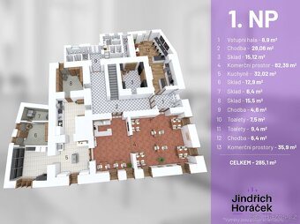 Multifunkční objekt přímo na náměstí v Sadské - 18