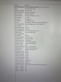 Výkonný PC na hry i práci - Ryzen 5 3600, RX 580, 32 GB RAM - 18