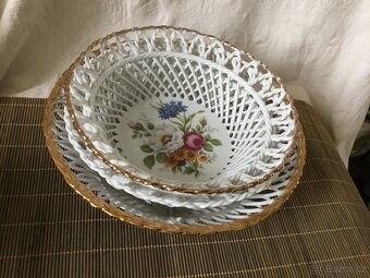 porcelánová miska s kvetinami, vice druhu - 18