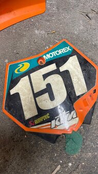 Kit plasty na KTM SX-SXF 2007 originál - 18