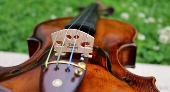 Staré 4/4 německé housle z19ho století dle Andrea Borelli - 18