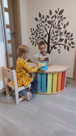 Dětská Montessori houpačka celobuková - 18