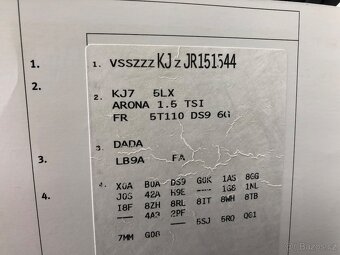 Seat Arona 1,5 TSI 110 KW FR Style LED Pravidelný servis - 18