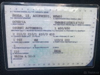 Prodám vůz Škoda Octavia II Combi 2.0TDI 103kw r.2011 - 18