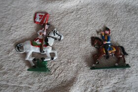 Cínové figurky - vojáci, rytíř - 18