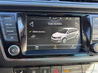 Škoda Fabia Kombi 3 1.0 TSI 81 kW 2018 1.Majitel Top výbava - 18
