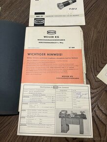 Soustruh Weiler LZ 280 - 18