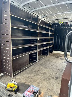 Regály, vestavba do Dodávky,furgon, CNC - 18