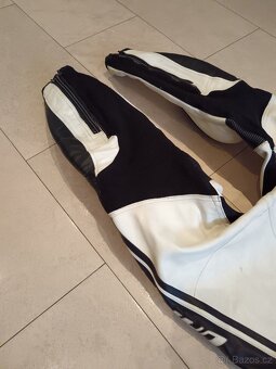 Dainese Stripes-Dámská Pánská kožená moto kombinéza, dvoudíl - 18