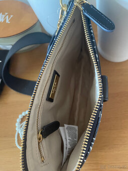 Nová tmavě modrá logovaná crossbody kabelka Ralph Lauren - 18