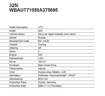 BMW 325i Touring, 3.0i 160kW, manuál, LCI - 18