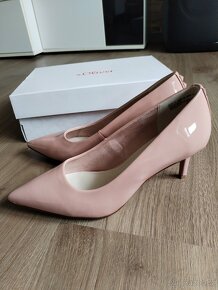 Nové lodičky s.Oliver 41 lesklé růžové - 18