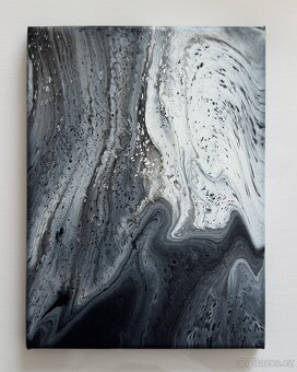 Akrylové obrazy - tekuté emoce - 18