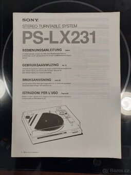 Sony PS-LX231 - 18