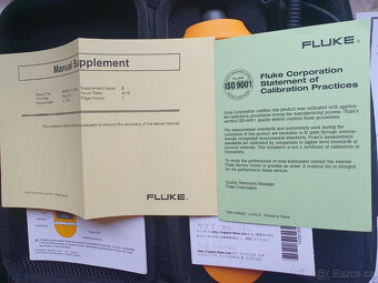 Měřicí přístroje Fluke Vibrometr FLUKE-805 + senzor Fluke 80 - 18