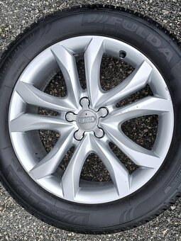 Zimní orig alu Audi Q5 Fulda 235/55/19 super vzorek 8mm - 18