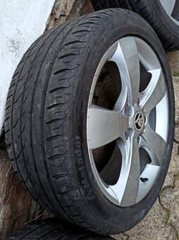 Orig. alu kola Škoda R17 ,7Jx17H2 ET 54 ,5x112mm ,vzorek 65% - 18