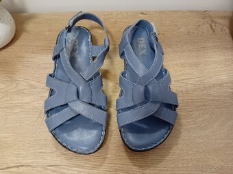 DEX Comfort dámské sandály vel. 36 kožené nové - 18