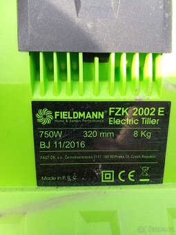 Sekačka + kultivátor Fieldmann + strunová sekačka Ikra - 18