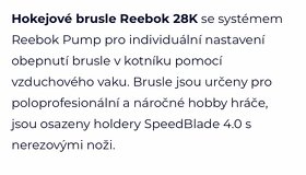 Brusle Reebok 28K vel. 9UK - 18