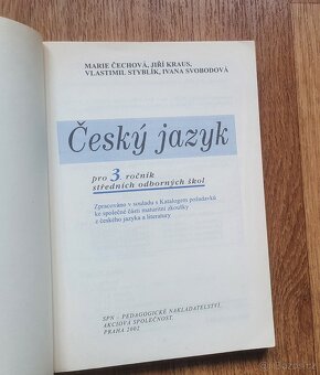Prodám učebnici,učebnice Český jazyk ročník SOŠ - 18