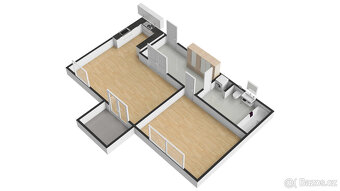 Pronájem bytu 2+kk/B/S/PS, 75 m2, Praha 6 - Vokovice, ul. Ti - 18