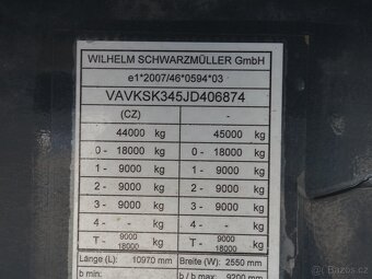 Schwarzmüller 50 cm3, Hliníková vana, 3-kombinace - 18