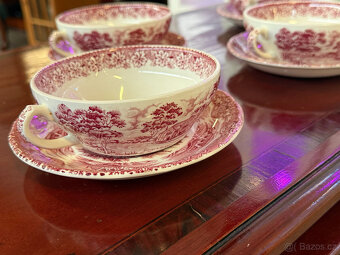 Anglická čajová osmidílná sada - 18