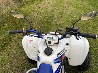 Suzuki LTZ 400, bílé SPZ, výborný stav - 18