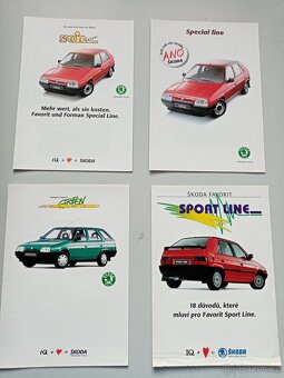 Prospekty škoda favorit, forman - 18