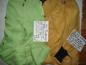 zimní oblečení na hory, oteplovačky lyžařské, bundy - 18