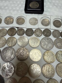 Velká sbírka stříbrných mincí - 18