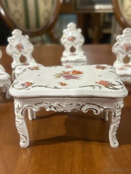 Sběratelský porcelánový miniatur set – ručně malovaný - 18
