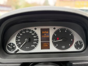 MERCEDES B 170i 85KW 112000KM,1.MAJITELKA,NEHAVAROVANÉ - 18