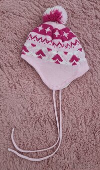 dívčí zimní kombinéza Tchibo vel. 86/92 + zdarma čepice - 18