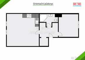Prodej bytu 2+kk, 53 m², Kralupy nad Vltavou, ul. Čechova - 18