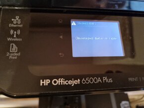 Prodám tiskárnu HP OfficeJet A6500 Plus s příslušenstvím - 18