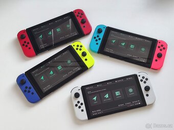 Nintendo Switch OLED TOP STAV + 10her - 18